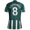 Officiële Voetbalshirt Manchester United B. Fernandes 8 Uit 2023-24 - Heren